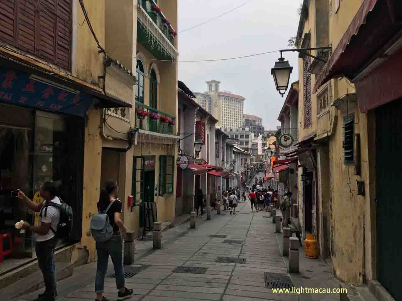 Macao Attractions -Rua da Felicidade
