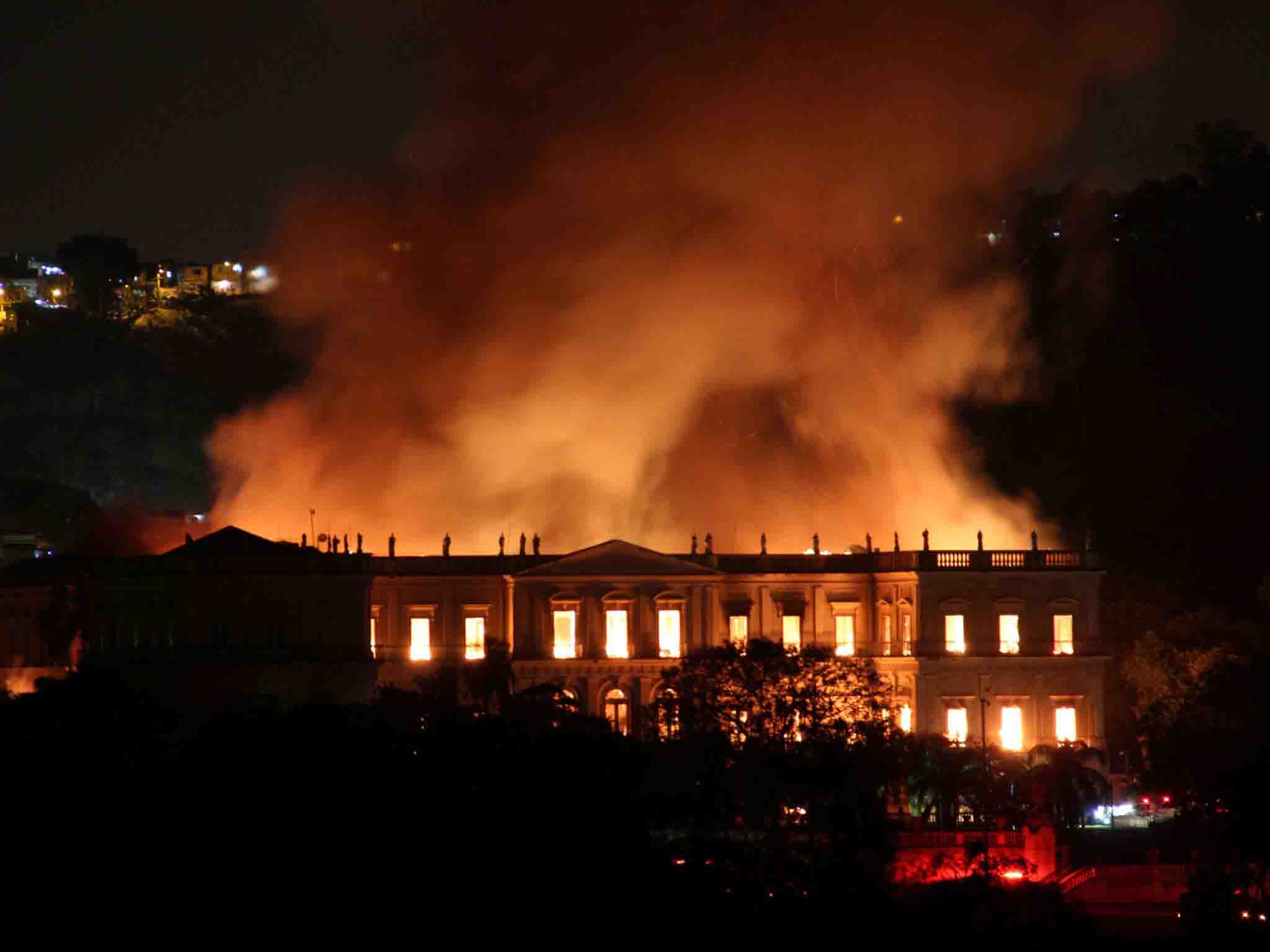 O museu abriga milhões de itens relacionados à história do Brasil e de outros países