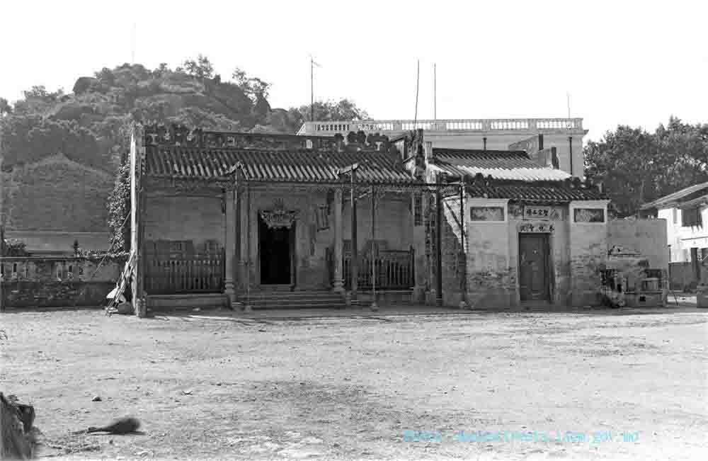 Templo de Pak Tai há cem anos
