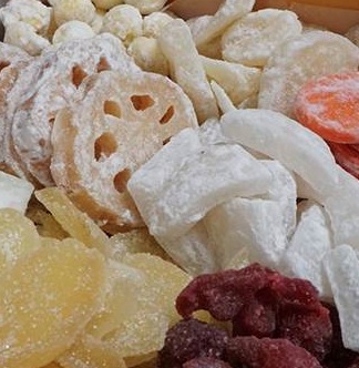 砂糖漬けのお菓子