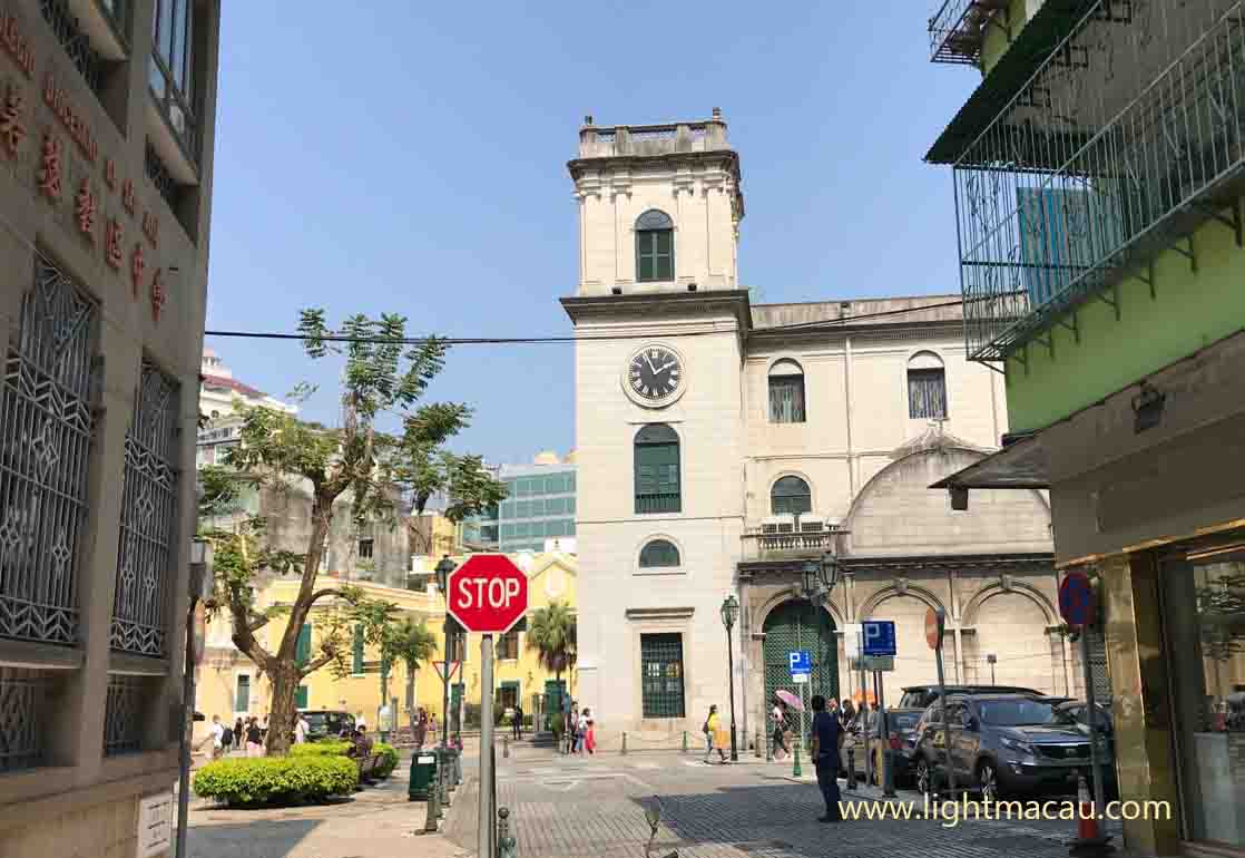 Macau Atrações- Depois de cem anos, a vista lateral do saguão continua a mesma